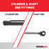 107.0 pounds of force - Gas Spring Lift Strut Prop