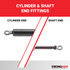 92.0 pounds of force - Gas Spring Lift Strut Prop