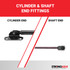 73.0 pounds of force - Gas Spring Lift Strut Prop