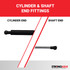 90.0 pounds of force - Gas Spring Lift Strut Prop