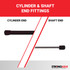 49.0 pounds of force - Gas Spring Lift Strut Prop