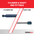 164.0 pounds of force - Gas Spring Lift Strut Prop