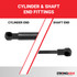 78.0 pounds of force - Gas Spring Lift Strut Prop