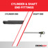 59.0 pounds of force - Gas Spring Lift Strut Prop