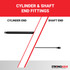 79.0 pounds of force - Gas Spring Lift Strut Prop