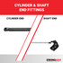 74.0 pounds of force - Gas Spring Lift Strut Prop