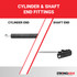 47.0 pounds of force - Gas Spring Lift Strut Prop