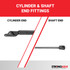 118.0 pounds of force - Gas Spring Lift Strut Prop