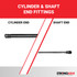 79.0 pounds of force - Gas Spring Lift Strut Prop