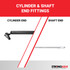 74.0 pounds of force - Gas Spring Lift Strut Prop
