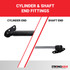 135.0 pounds of force - Gas Spring Lift Strut Prop