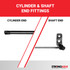 74.0 pounds of force - Gas Spring Lift Strut Prop