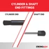 73.0 pounds of force - Gas Spring Lift Strut Prop