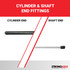 95.0 pounds of force - Gas Spring Lift Strut Prop