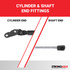 130.0 pounds of force - Gas Spring Lift Strut Prop