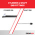 81.0 pounds of force - Gas Spring Lift Strut Prop