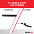 110.0 pounds of force - Gas Spring Lift Strut Prop