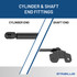 67 pounds of force - Gas Spring Lift Strut Prop