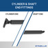 102 pounds of force - Gas Spring Lift Strut Prop