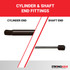 41.0 pounds of force - Gas Spring Lift Strut Prop
