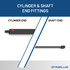 92 pounds of force - Gas Spring Lift Strut Prop