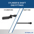 106 pounds of force - Gas Spring Lift Strut Prop