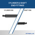 179 pounds of force - Gas Spring Lift Strut Prop