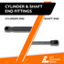 16.85  Inch Lift Supports Depot PM3729 Lift Support  | PM3729-W