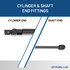 65 pounds of force - Gas Spring Lift Strut Prop