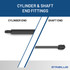 66 pounds of force - Gas Spring Lift Strut Prop