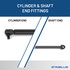 135 pounds of force - Gas Spring Lift Strut Prop