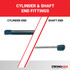172.0 pounds of force - Gas Spring Lift Strut Prop
