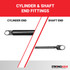 125.0 pounds of force - Gas Spring Lift Strut Prop