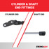 165.0 pounds of force - Gas Spring Lift Strut Prop