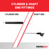14.87  Inch Strong Arm 4606 Lift Support  | 4606-W