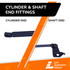 16.50  Inch Lift Supports Depot PM2006L Lift Support  | PM2006L-W