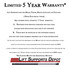 We are very confident with our Stabilus sg401017 and want you to be too so we are proud to offer a limited Warranty! We are very confident with our Stabilus sg401017 and want you to be too so we are proud to offer a limited Warranty!