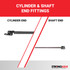 32.85  Inch Strong Arm 4941 Lift Support  | 4941-W
