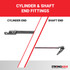 28.84  Inch Strong Arm 4933 Lift Support  | 4933-W