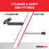 25.06  Inch Strong Arm 6220R Lift Support  | 6220R-W