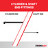 20.06  Inch Strong Arm 4362R Lift Support  | 4362R-W