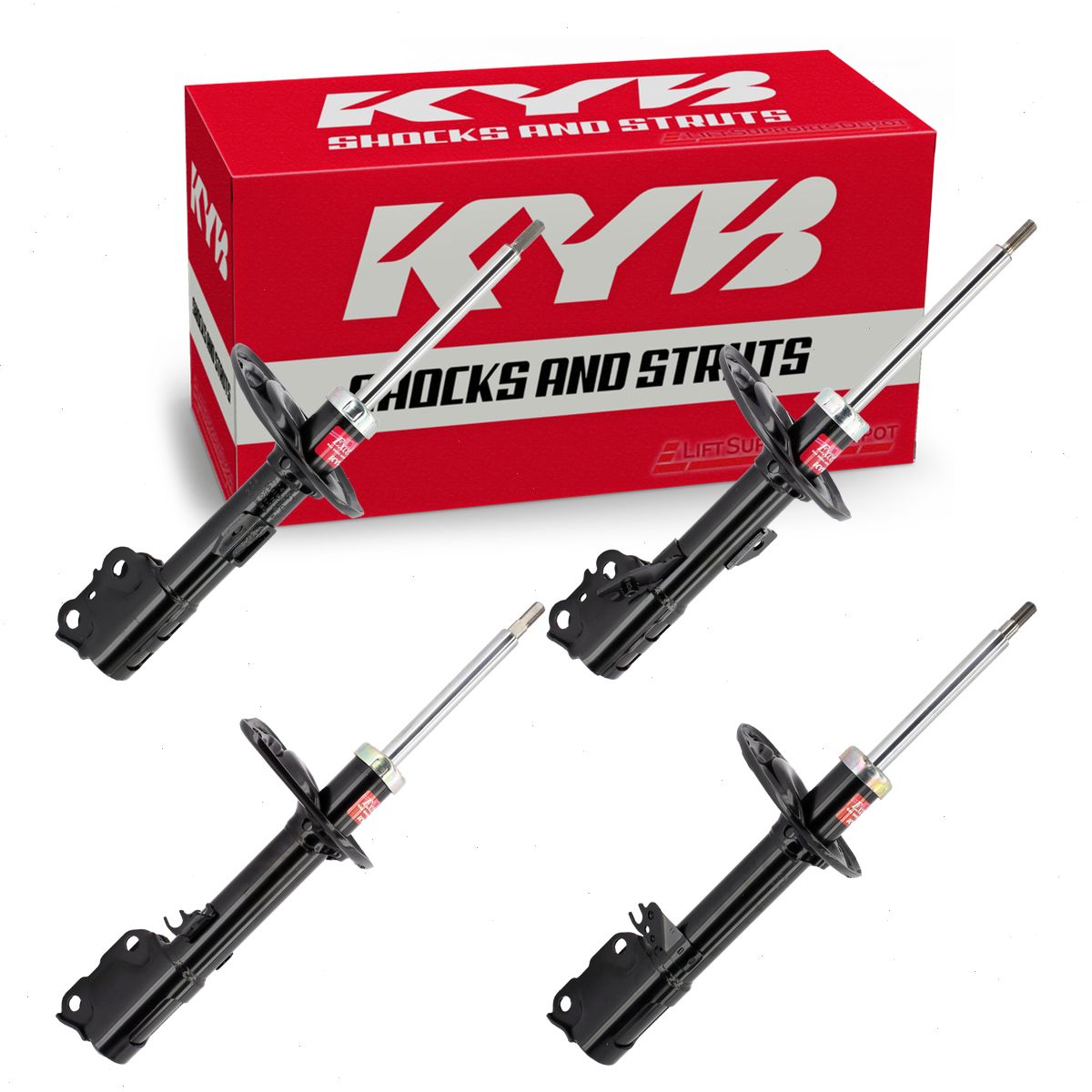 レクサスGS350 KYB サスペンションキット 4本セット 2007-2009 Lexus ES350 4 pc Strut Kits KYB Excel-G Front Rear Left