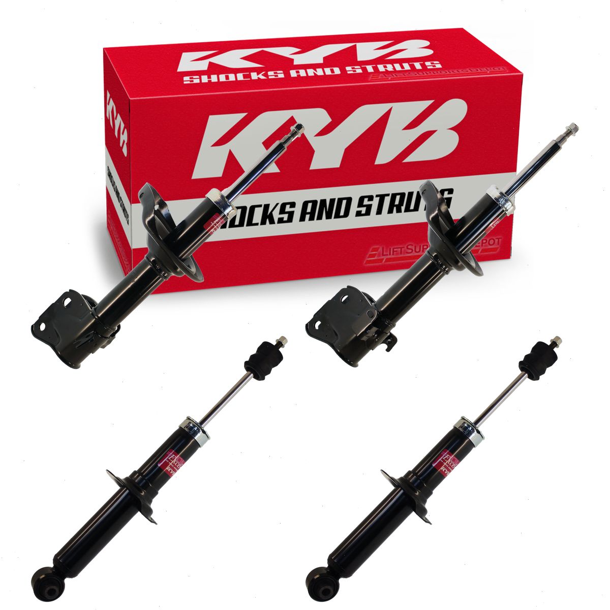 2014-2016 Subaru Forester 4 pc Strut Kits KYB Excel-G Front Rear