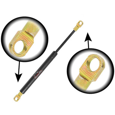 Lift Supports Depot Qty (2) 10mm Eyelet End Lift Supports 9.98" Extended x 120lbs