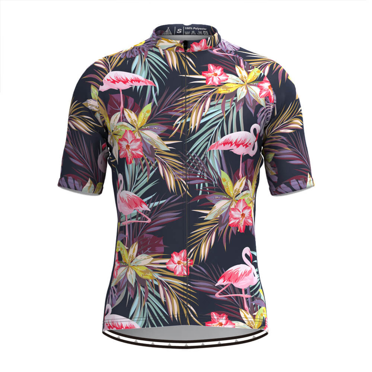 floral cycling jersey