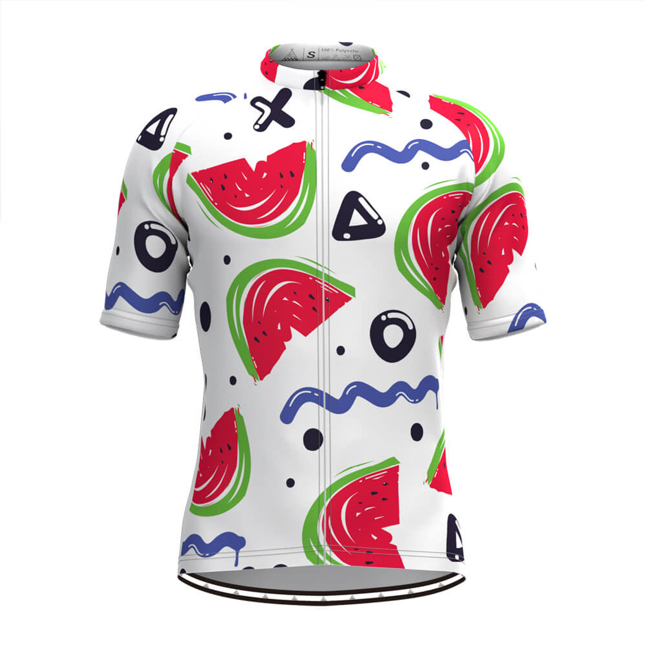 watermelon cycling jersey