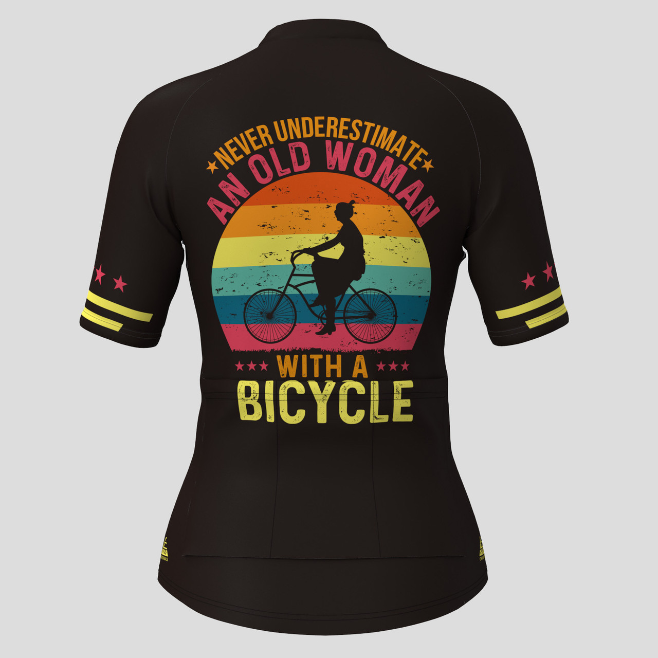 Women's Old Woman Cycling Jersey V1 | Freestylecycling.com