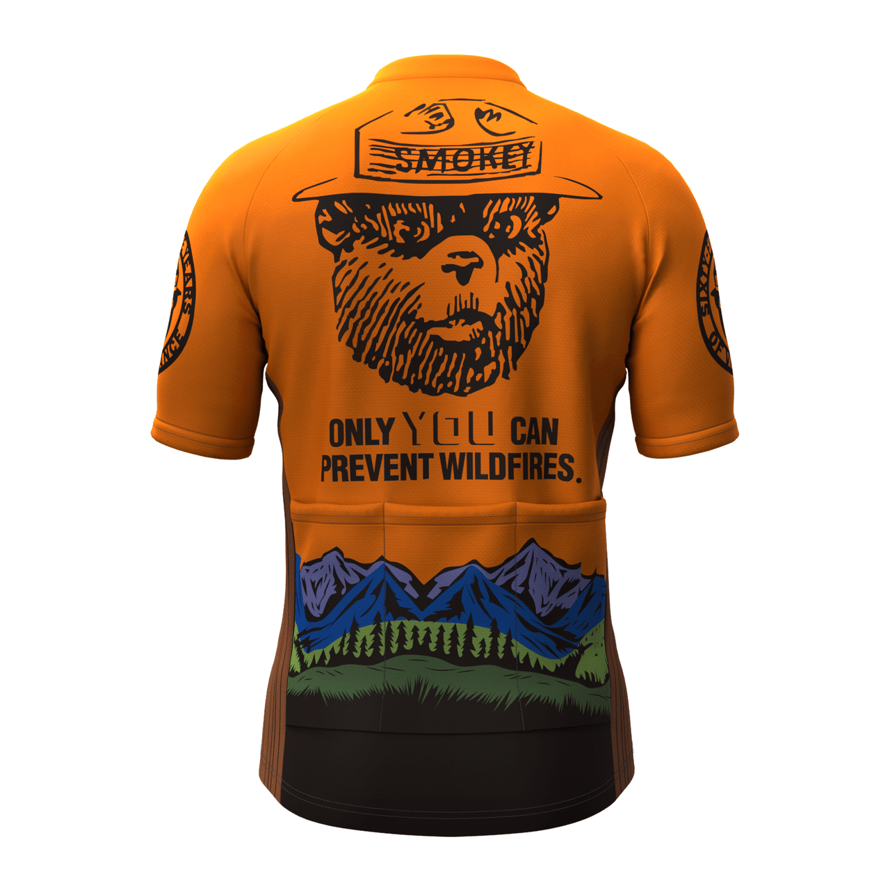 smokey the bear cycling jersey