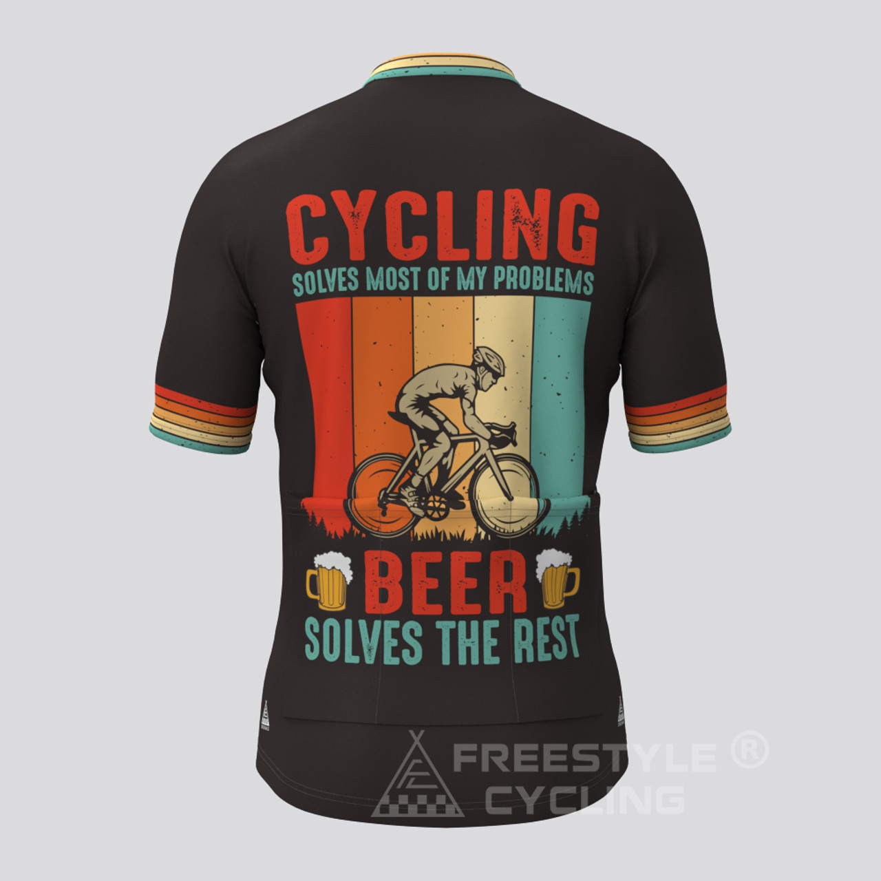 Everyone Jersey Black, Premium Cycling Jersey, BBUC