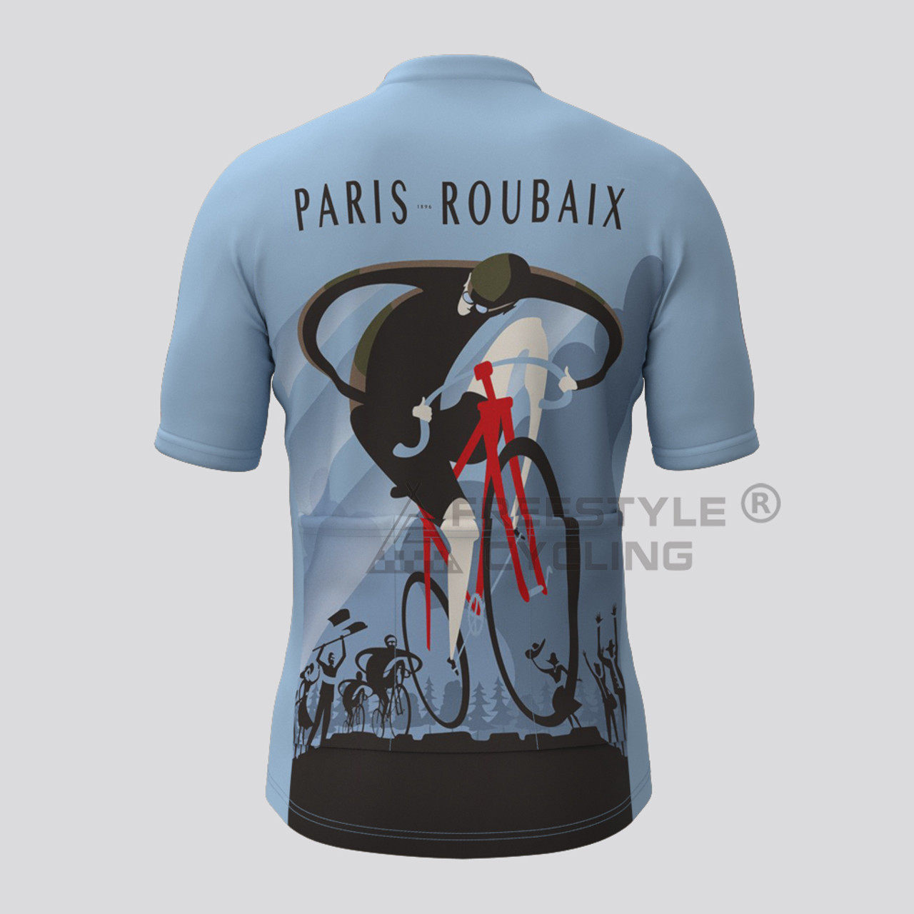 Retro Paris Roubaix Men Jersey | Freestylecycling.com